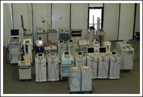 We stock our inventory and spare parts